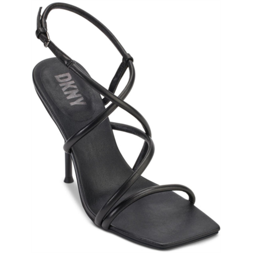 DKNY reia womens leather dressy slingback sandals