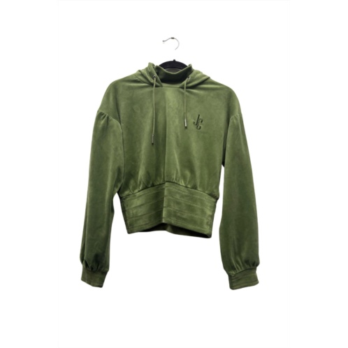 Juicy Couture the mock neck hoodie in olive