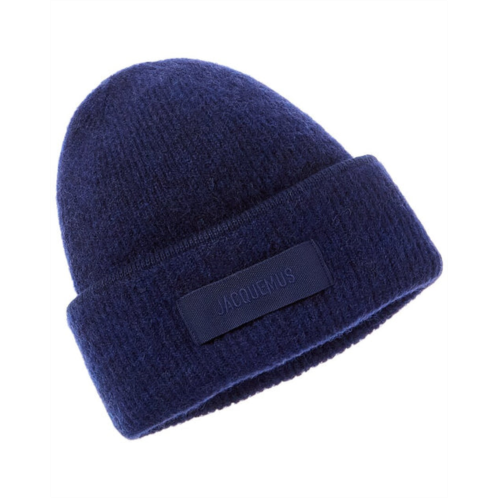 Jacquemus the gros grain wool-blend beanie