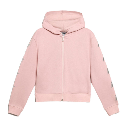 Golden Goose pink hooded sweatshirt