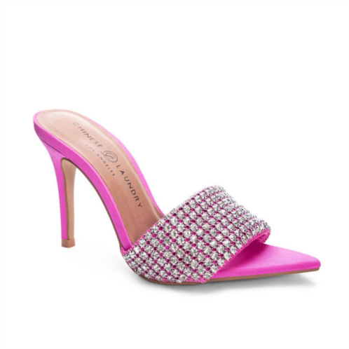 CHINESE LAUNDRY jeepers stiletto heel in hot pink