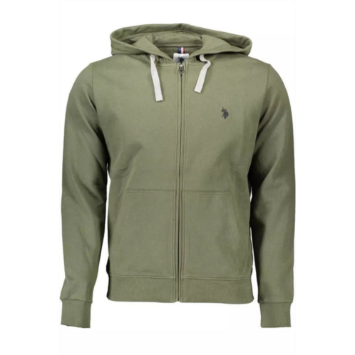 U.S. POLO ASSN. chic hooded zip-up cotton mens sweatshirt