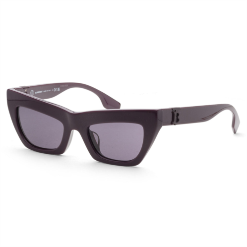 Burberry womens 51mm violet sunglasses