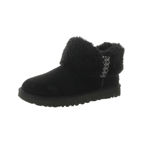 Ugg ultra mini womens suede winter shearling boots