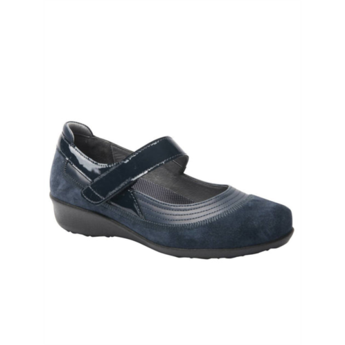 DREW genoa casual shoes - extra wide width in navy