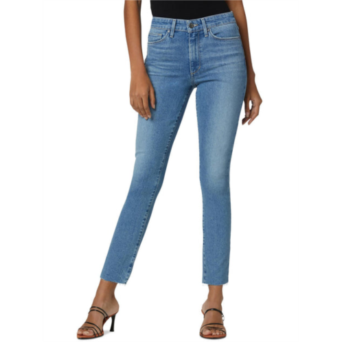 Joe womens denim mid rise straight leg jeans