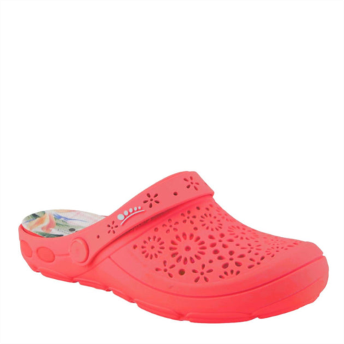 SPRING STEP SHOES womens contigo clogs in pink