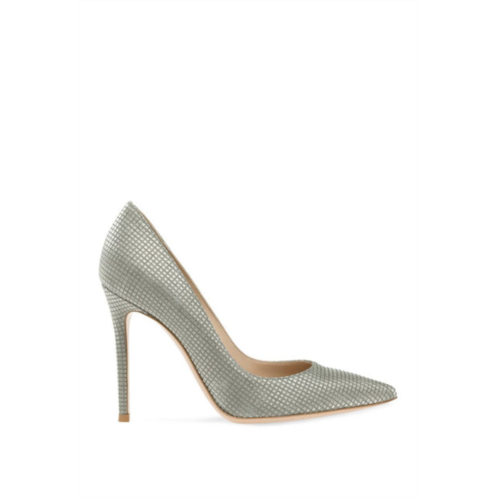 Gianvito Rossi stiletto pump in steel