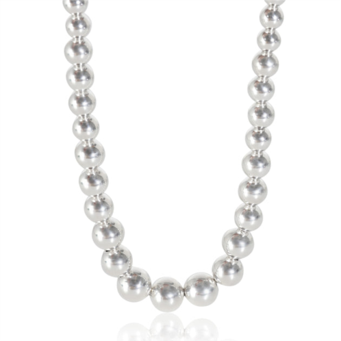 Tiffany & Co . hardwear graduated ball necklace in sterling silver