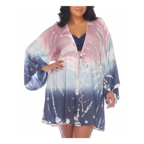 Raviya plus womens beachwear tie-dye cover-up