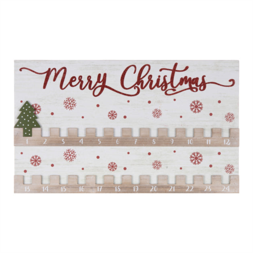 HouzBling christmas countdown 20l x 12h mdf