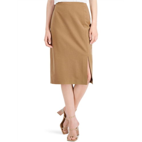 Tahari plus womens office work pencil skirt