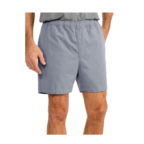 FREE FLY mens stretch canvas short 5 in slate