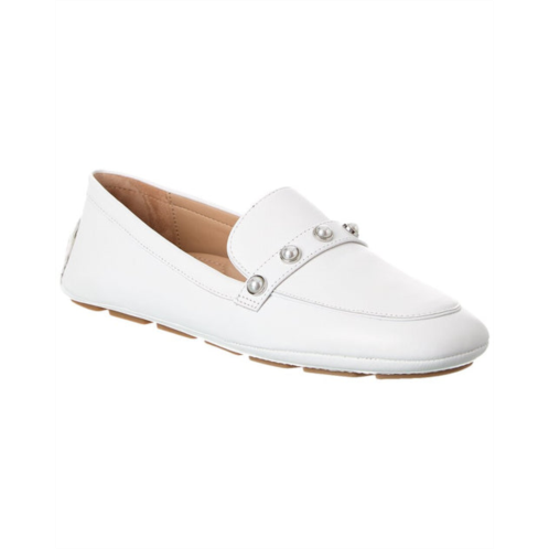 Stuart Weitzman allpearls leather driving loafer