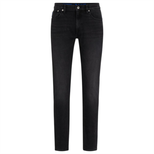 HUGO extra-slim-fit jeans in stonewashed stretch denim