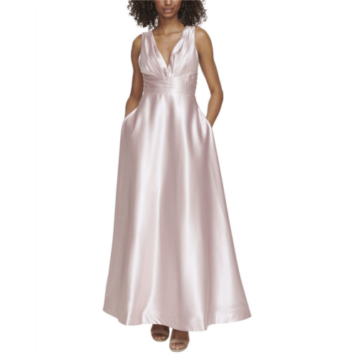 Eliza J satin ball gown