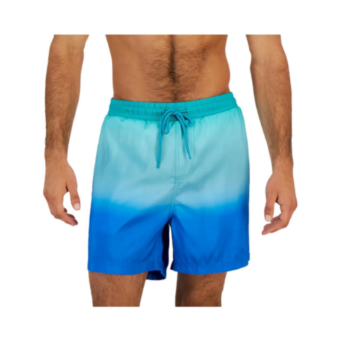 INC mens ombre polyester swim trunks