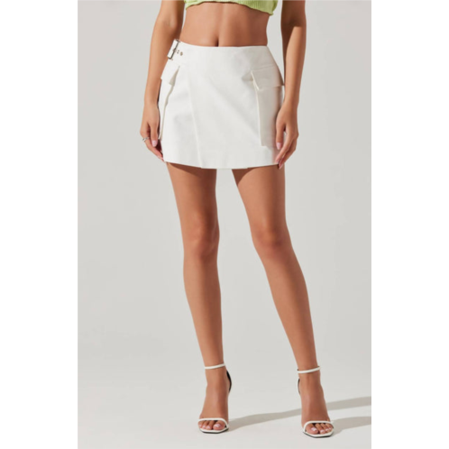 ASTR lautner skirt in white