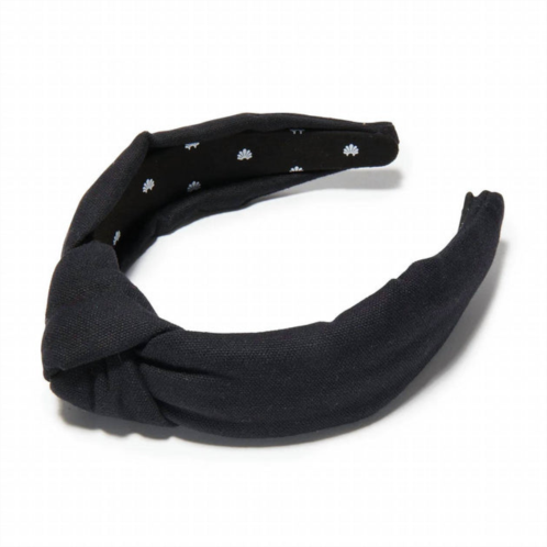 LELE SADOUGHI woven knotted headband in jet