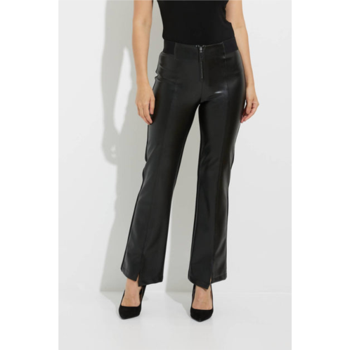 Joseph Ribkoff pleather pant in black