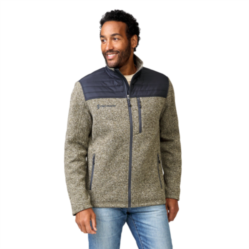 Free Country mens frore sweater knit fleece jacket