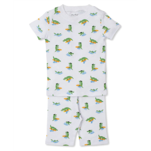 Kissy Kissy kids crocodiles pajama set in multi