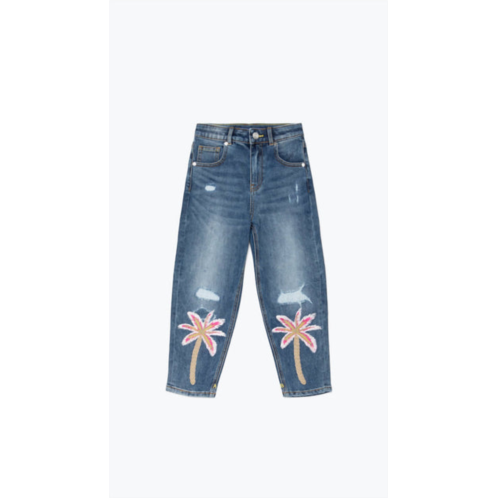 SCOTCH & SODA girls - tide balloon jean in buggy blue