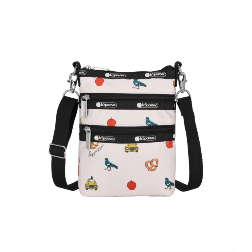 LeSportsac 3-zip crossbody