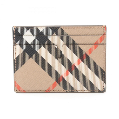 Burberry coated canvas card case