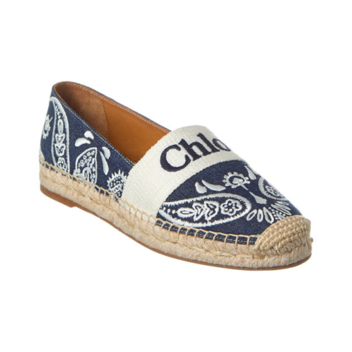 Chloe piia canvas espadrille