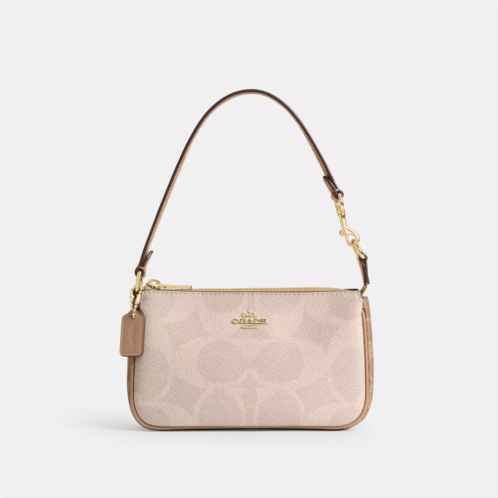Coach Outlet nolita 19 in blocked signature canvas