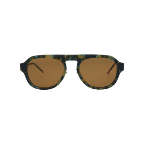 Thom Browne aviator-frame acetate sunglasses