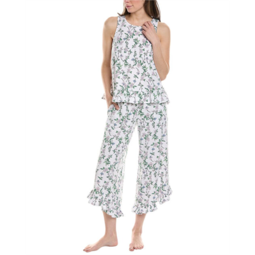 Kensie 2pc tank & crop pant set