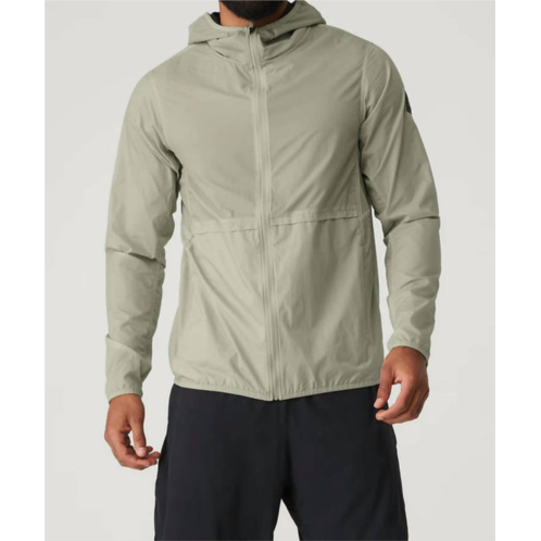 ALO YOGA repeat running jacket in limestone