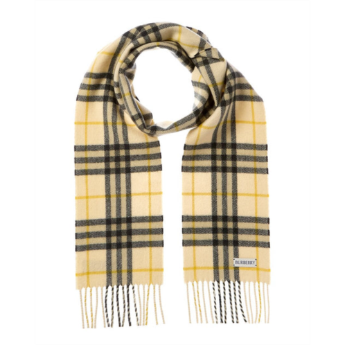 Burberry check cashmere scarf