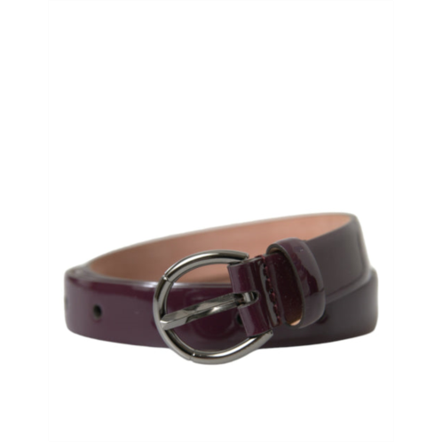 Dolce & Gabbana leather metal buckle womens belt