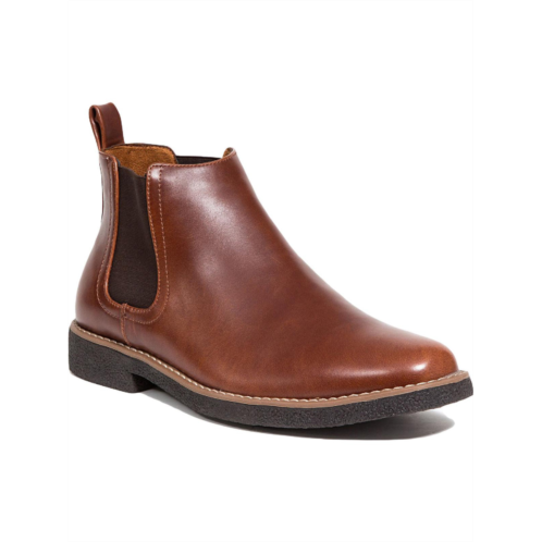 Deer Stags rockland mens faux leather slip on ankle boots