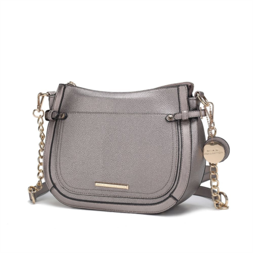 MKF Collection By Mia K. raelynn vegan leather womens shoulder bag