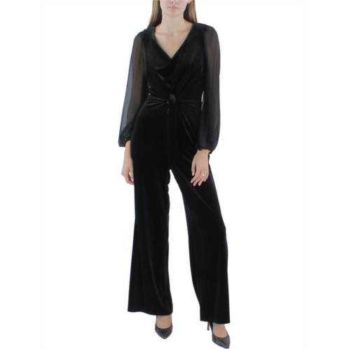 CeCe womens velvet jumpsuit