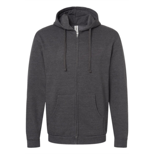 Tultex unisex full-zip hooded sweatshirt