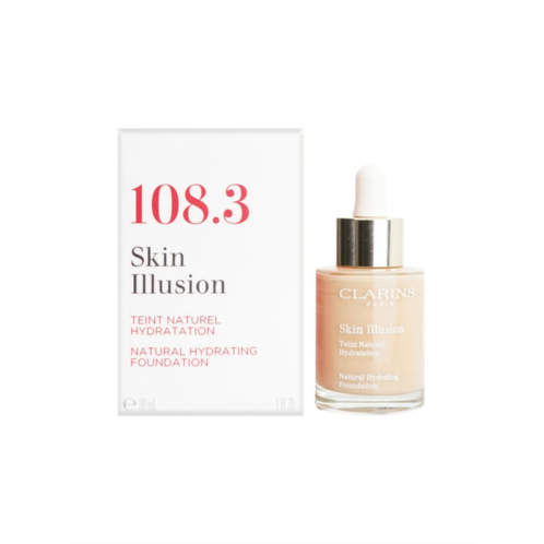 Clarins skin illusion natural hydrating foundation 108.3 organza 1 oz