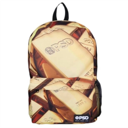 PSD mens backpack in gold
