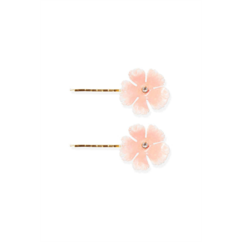 JENNIFER BEHR buttercup bobby pins in blush