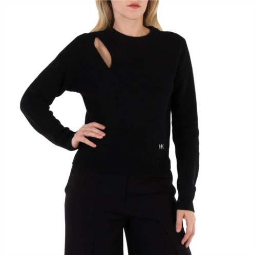 Michael Kors key hole cut- out sweater