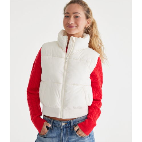 Aeropostale lightweight quilted puffer vest