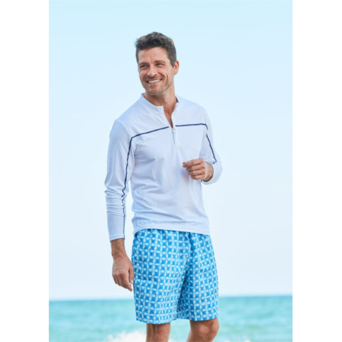 Cabana Life mens windermere reversible swim trunks