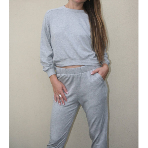 A FINE LINE comfy super soft lounge set in grey