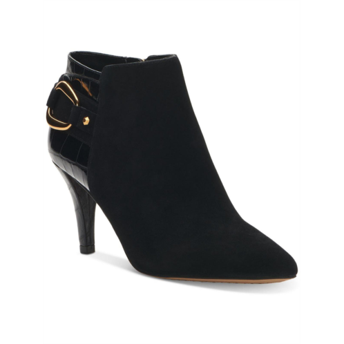 Vince Camuto selmente womens buckle pointed toe booties