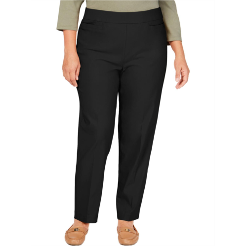 Alfred Dunner plus womens modern fit slimming pants