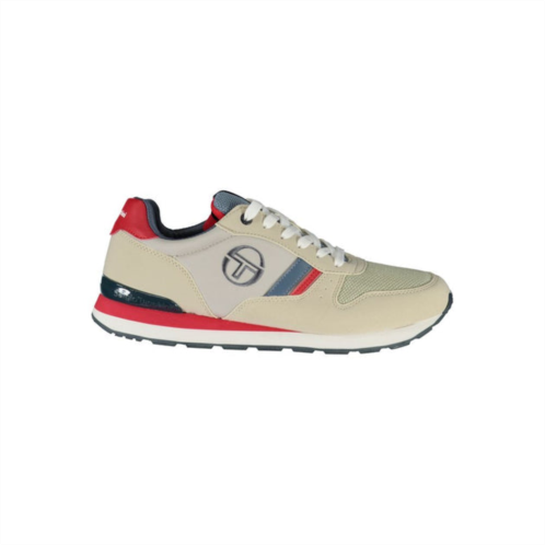 Sergio Tacchini embroide lace-up sports mens sneakers